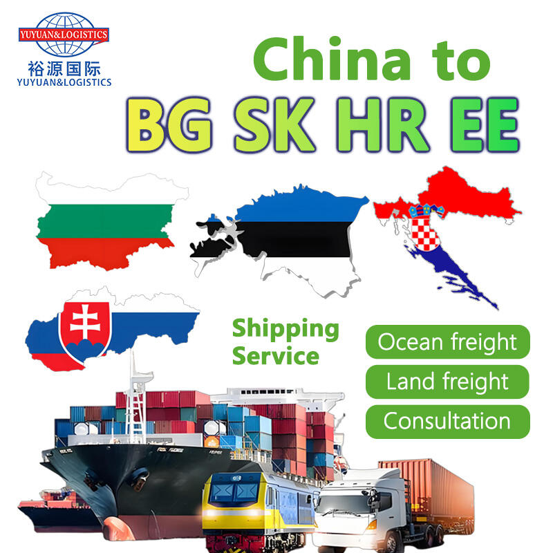 International Sea Freight Forwarder Shipping Company From China to Bulgaria Slovakia Croatia Estonia Cargo Shipping Logistics Service