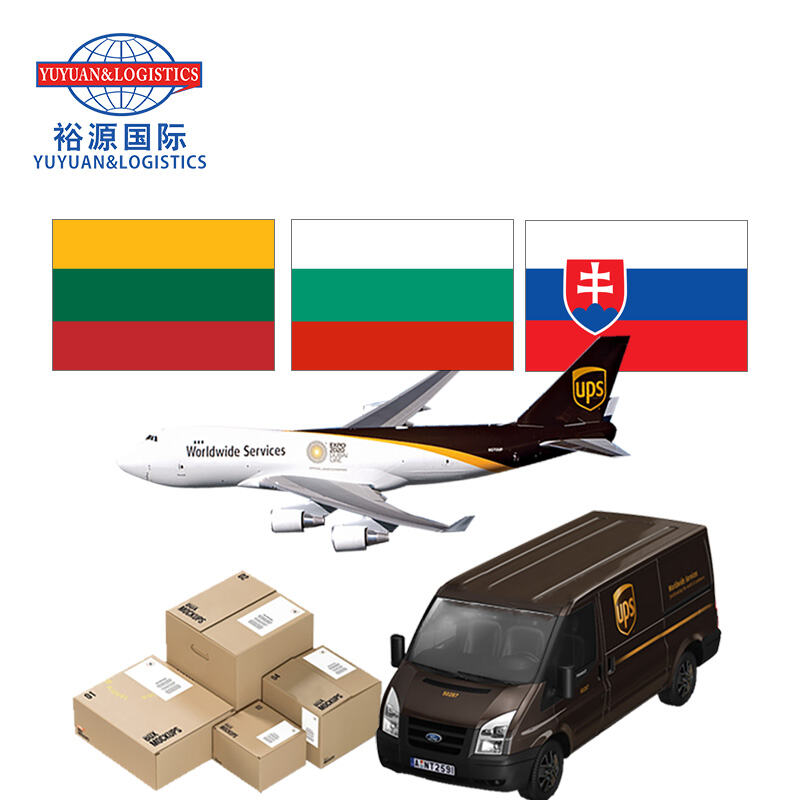 Cheapest Shipping Agent Dhl Ups Express Door to Door China to Lithuania Bulgaria Slovakia Freight Forwarder Cargo Logistics Services