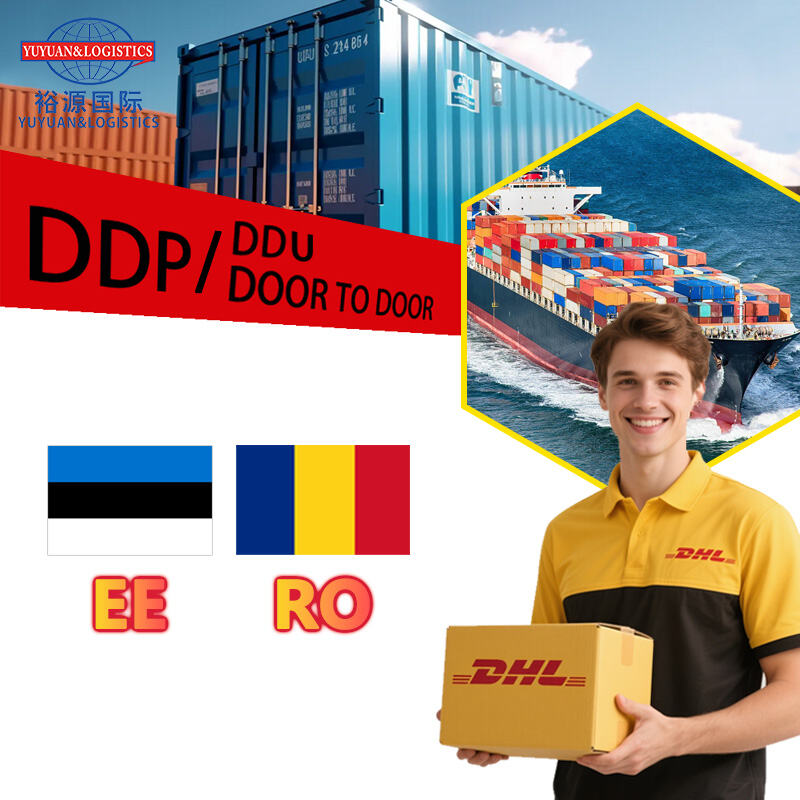 TOP 1 Cheap DDP Freight Forwarding Fast Sea Air Freight Forwarder Shipping Agent to Estonia Romania Logistics Service Company