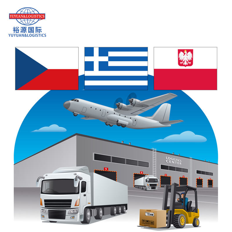 Global Logistics Shipping Agent China to Greece Poland Czech Republic Cargo Freight Forwarding Truck Quote Customs Clearance Services