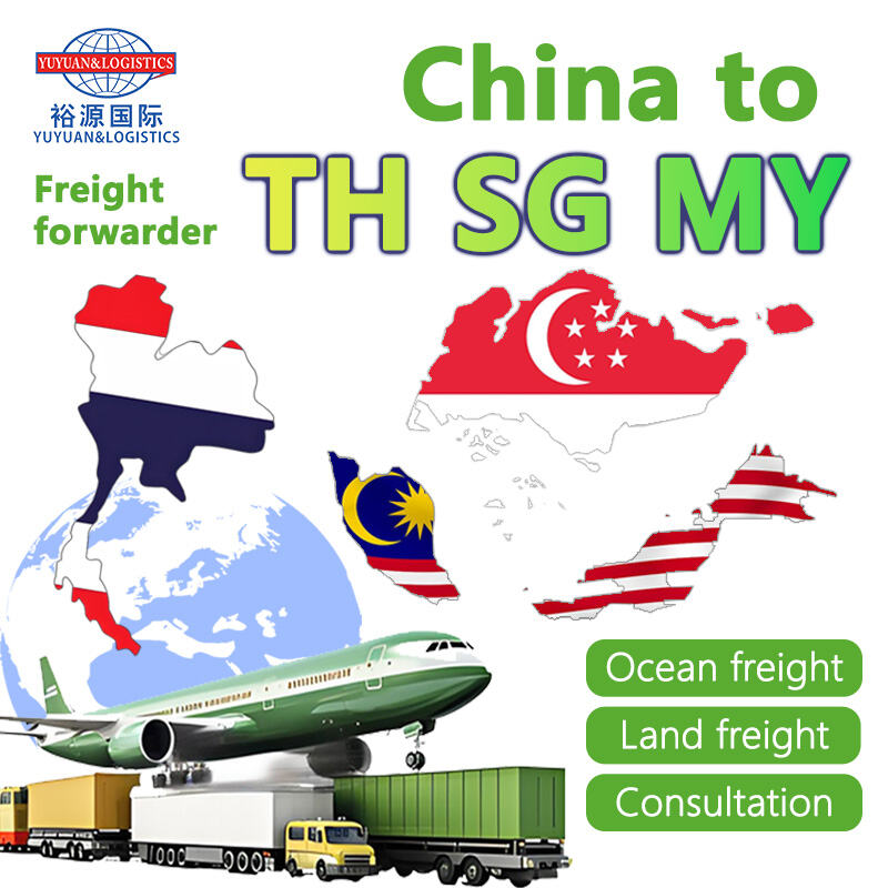 Reliable Shipping Agent Door to Door Cargo Agents  China to Thailand Singapore Malaysia LCL Sea Freight Forwarder Logistics Company