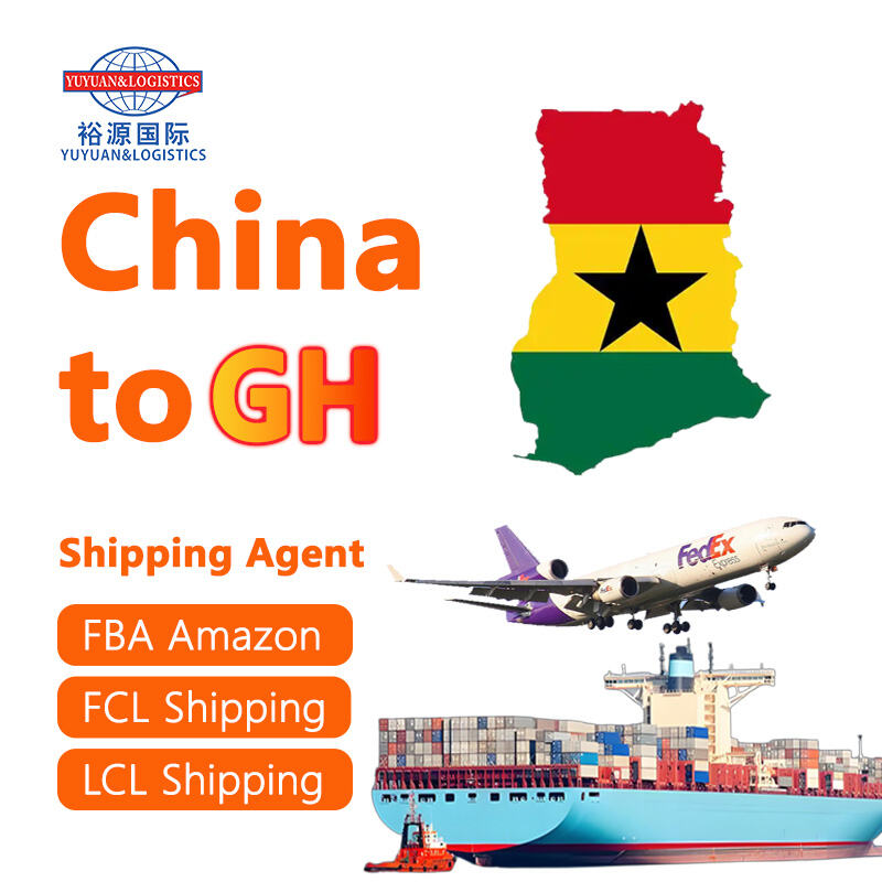 Sea Shipping Door to Door Freight Forwarder Logistics Service Dropshipping Agent From China to Ghana Customs Clearance Services