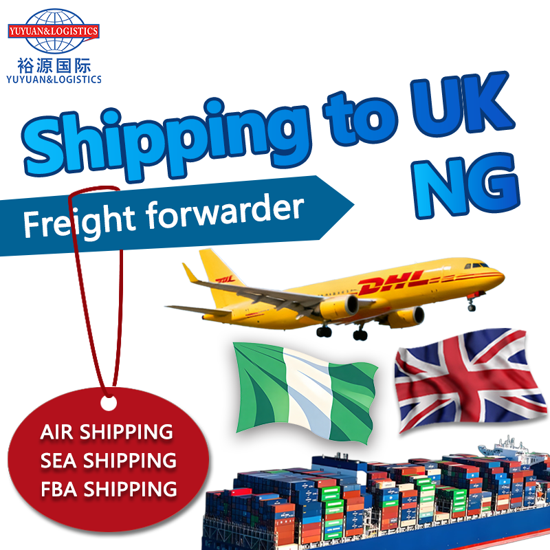 Reliable Air/Sea Express Cargo Logistic Services Guangzhou Freight Forwarder From China to UK Nigeria DDP LcL Shipping Agent