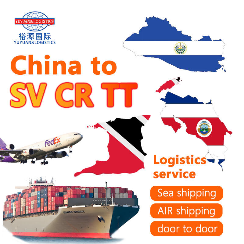 International Sea Freight Shipping Agent to El Salvador Costa Rica Trinidad and Tobago Freight Forwarding Cargo Logistics Companies