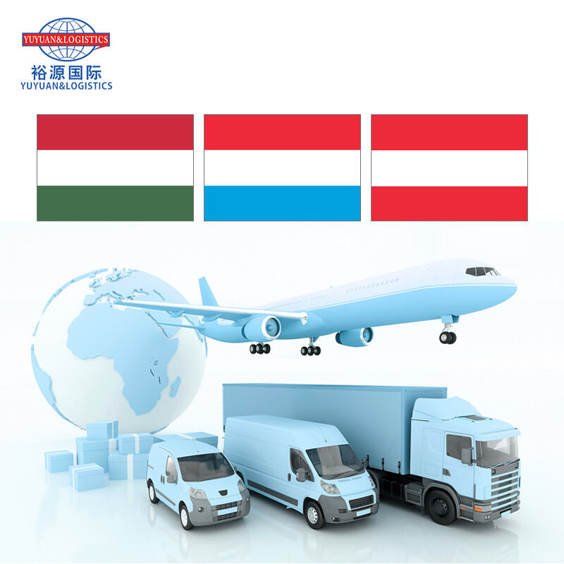 International Logistics Air Cargo Shipping Agent China Guangzhou to Luxembourg Austria Hungary Lithuania Freight Forwarding Service