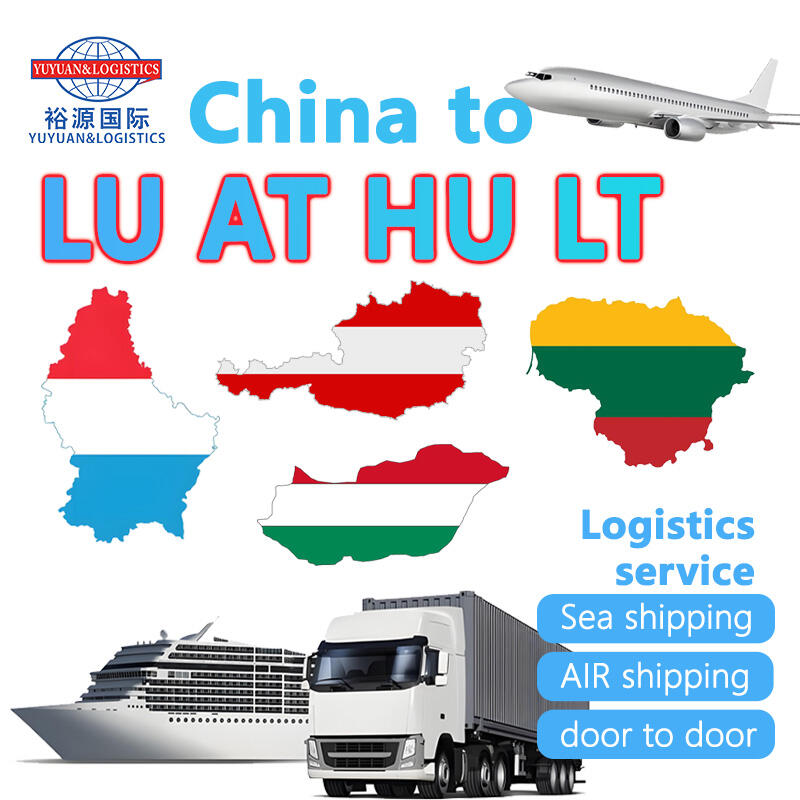 International Logistics Sea Cargo Shipping Agent in Guangzhou China to Luxembourg Austria Hungary Lithuania Freight Forwarding Companies