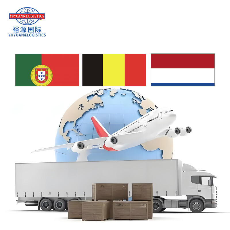 Door to Door International Freight Forwarding Services Shipping to Portugal Belgium Netherlands Truck Freight Rates Transportation Cost