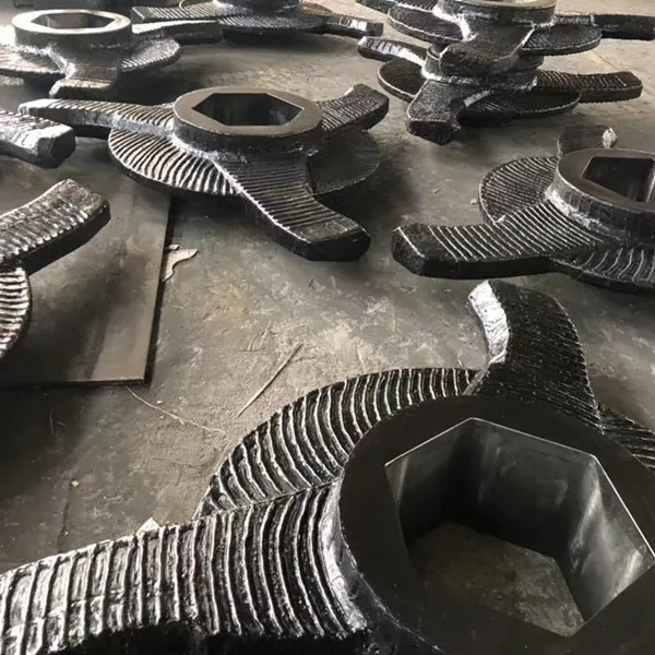 Chromium Carbide Hardfacing Welding Wear Rotor Blades