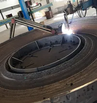 Chromium Carbide Hardfacing Welding Wear Grinding Table