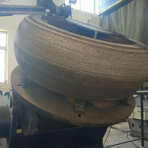 Хромистый карбидный наплавочный сварной износостойкий ролик для шлифования