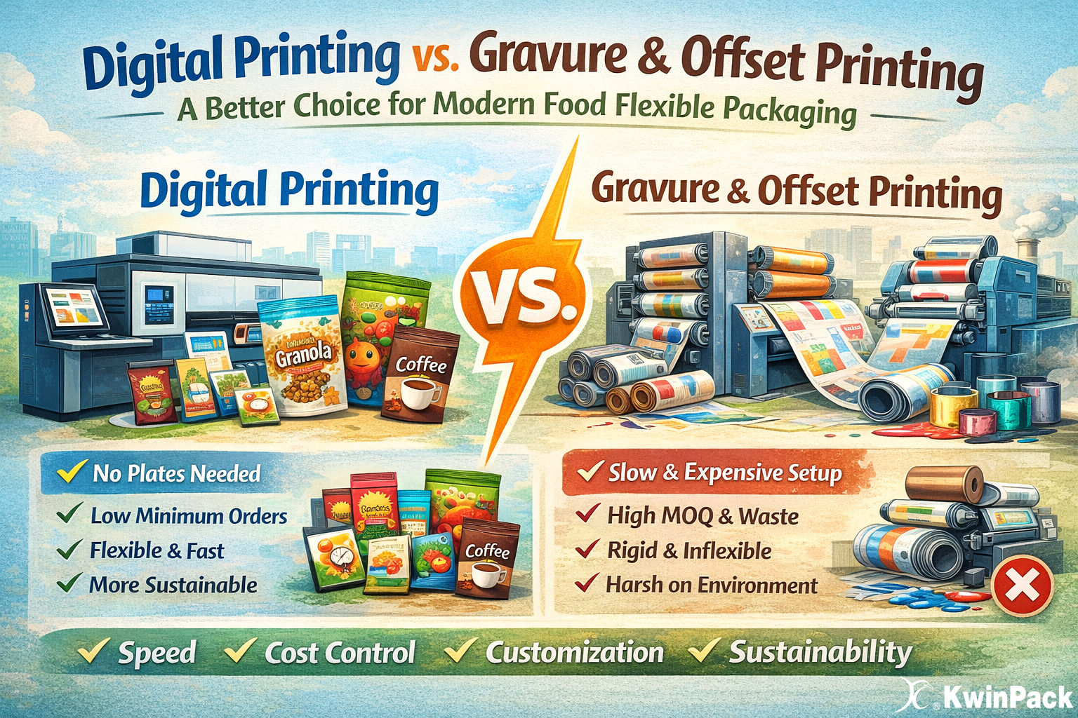 The Advantages of High-Quality Digital Printing— Powered by HP Technology for Custom Flexible Packaging
