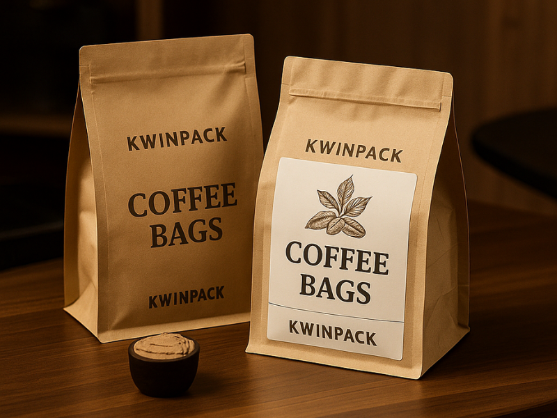 Printed Coffee Bags for Brand Promotion