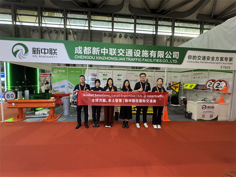 XZL Roadsafety esitteli tiestöturvallisuuden innovaatioita Intertraffic China 2025 -messuilla