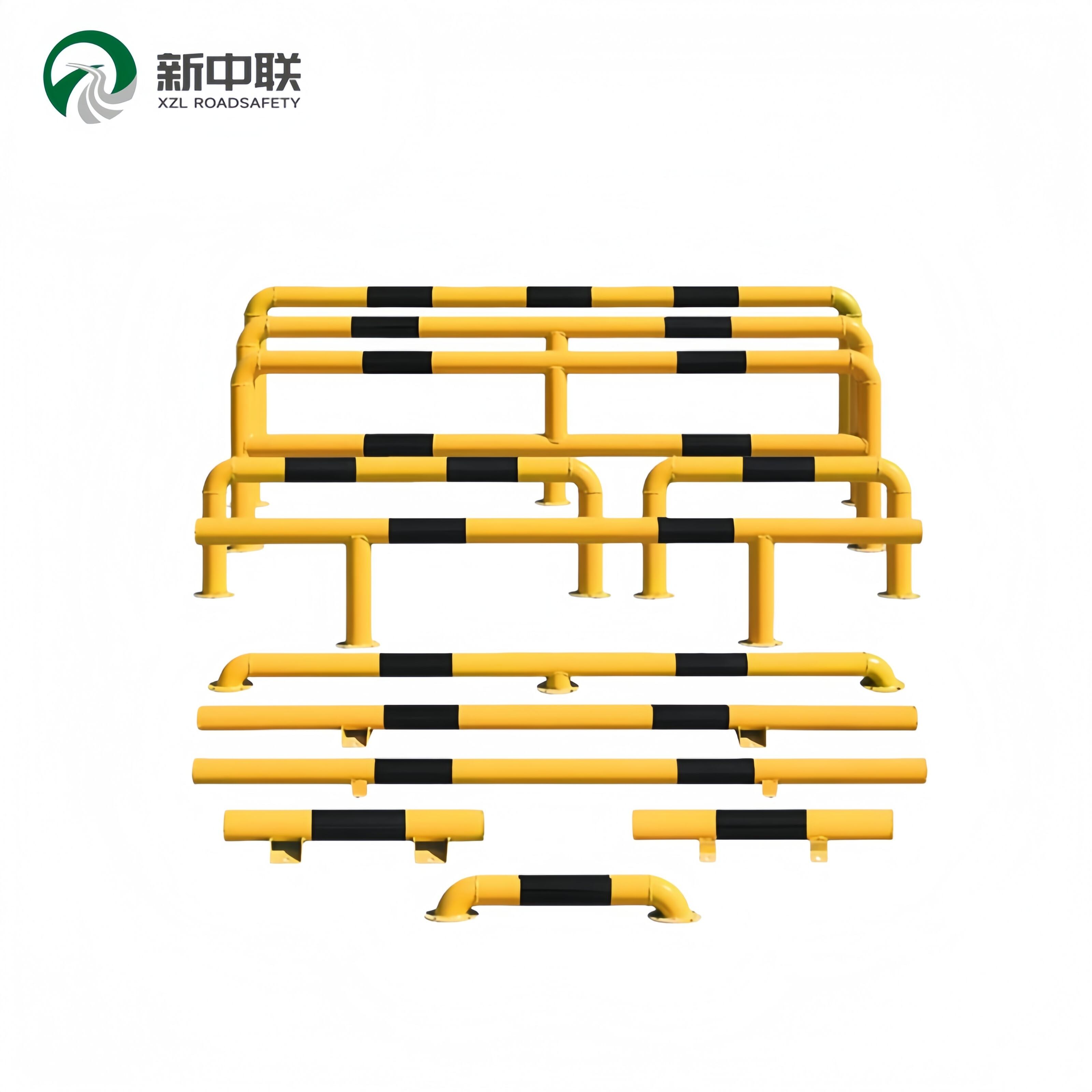 Custom Anti-Collision U-Type Steel Guardrail Park Parking Lot Protection Fence