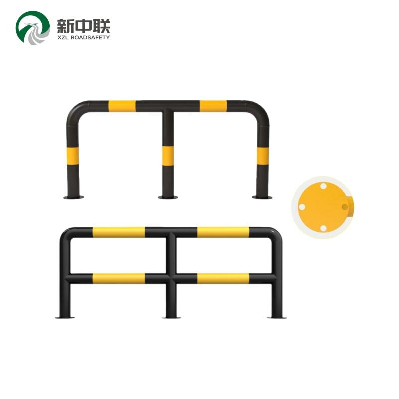 Custom M-Type Steel Pipe Guardrail Anti-Collision Rail