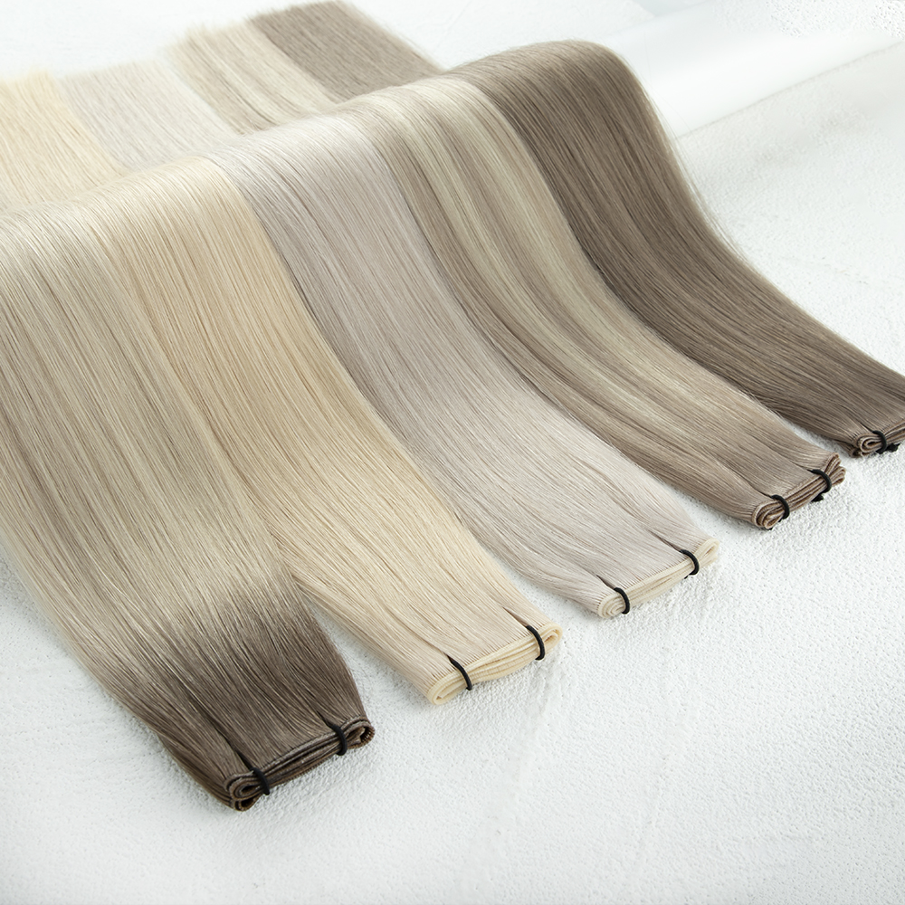 What makes genius weft hair extensions easier to install than regular wefts?