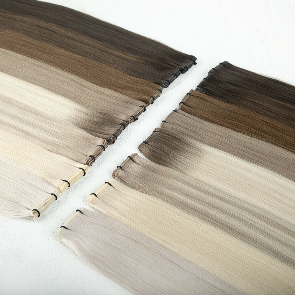 Exploring the Versatility of Hand-Tied Weft Hair Extensions