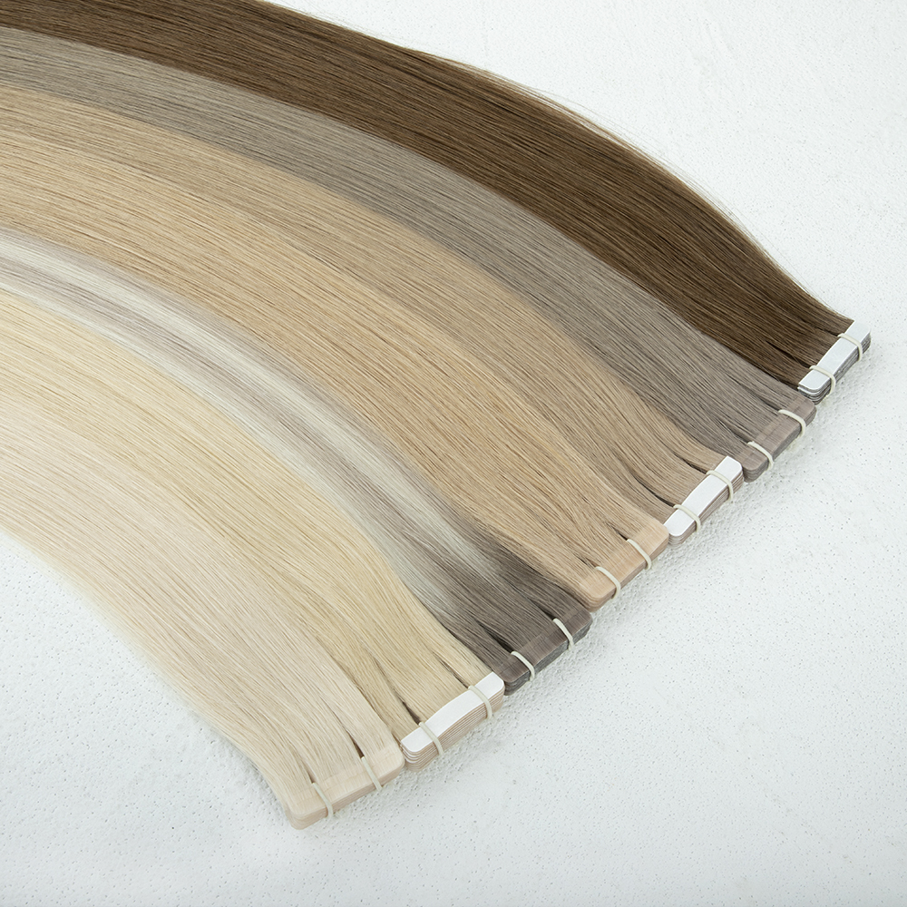 How to apply tape in human hair extensions for long-lasting, natural looks?
