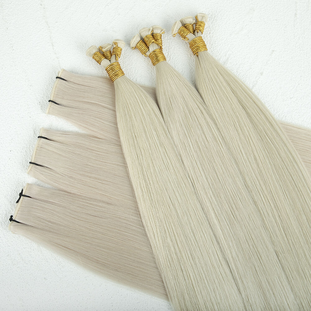 How to blend weft hair extensions human hair perfectly with natural textures?