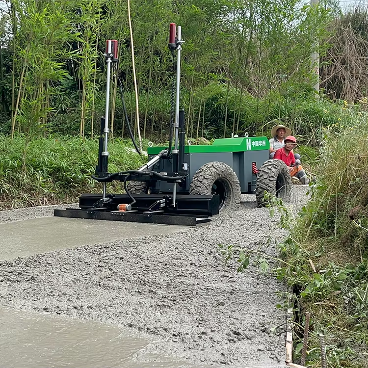 Robot per la posa di pavimentazioni in calcestruzzo per progetti stradali e aeroportuali