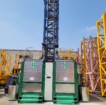 Montacargas de materiales para construcción | Elevación vertical eficiente y segura