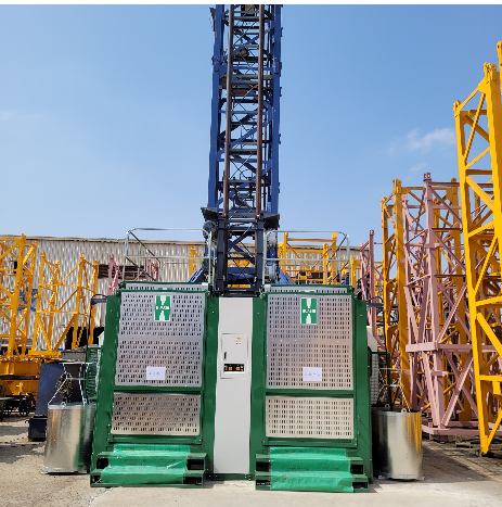 Montacargas para Personal de Construcción – Transporte Vertical de Alta Capacidad para Trabajadores y Materiales