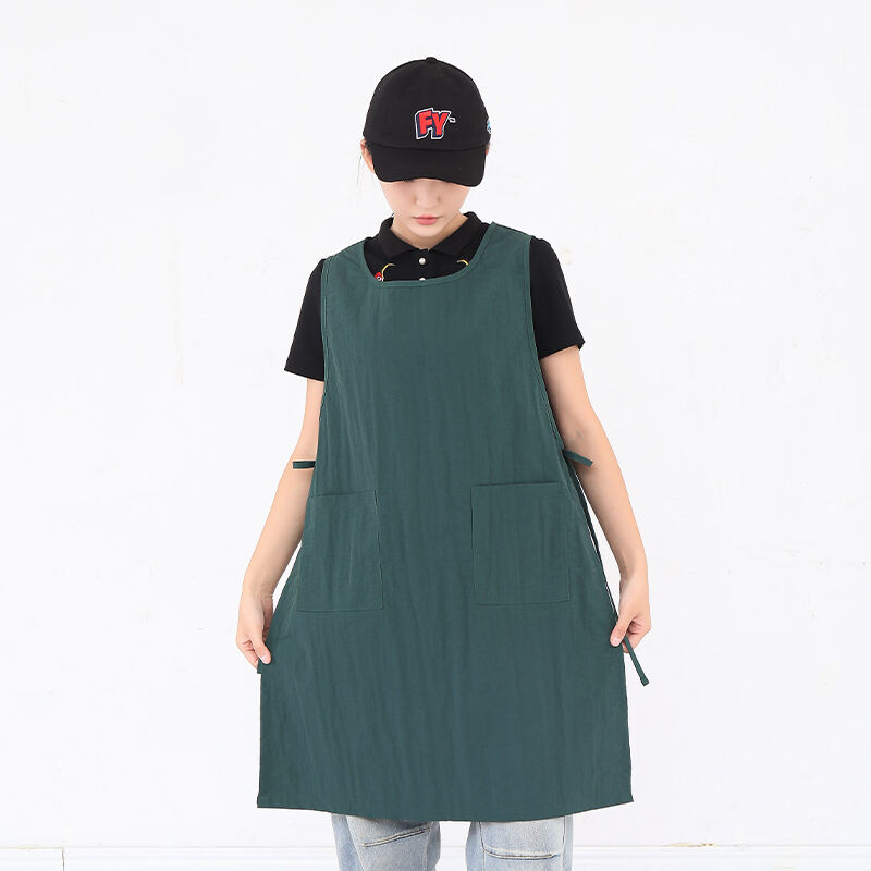 Baking Aprons Wear Both Front and Back Custom logo Chef Taslon Fabric Japanese Cooking Aprons