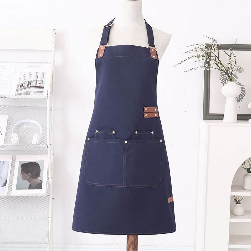 Home Cleaning Products Custom Logo Waterproof Canvas Adult Kitchen Cleaning Cooking Restaurant Chef Apron