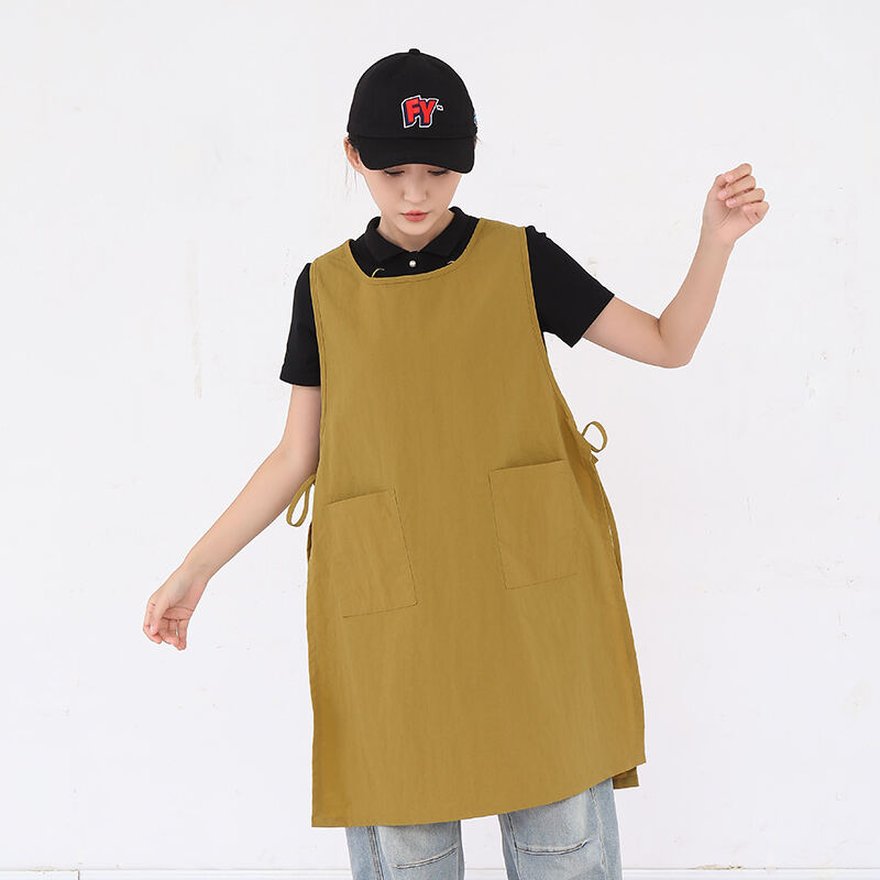 Baking Aprons Wear Both Front and Back Custom logo Chef Taslon Fabric Japanese Cooking Aprons