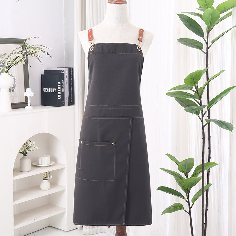 Custom Print Kitchen Cook Apron Chef Sublimation Waterproof Logo Adult Canvas Apron