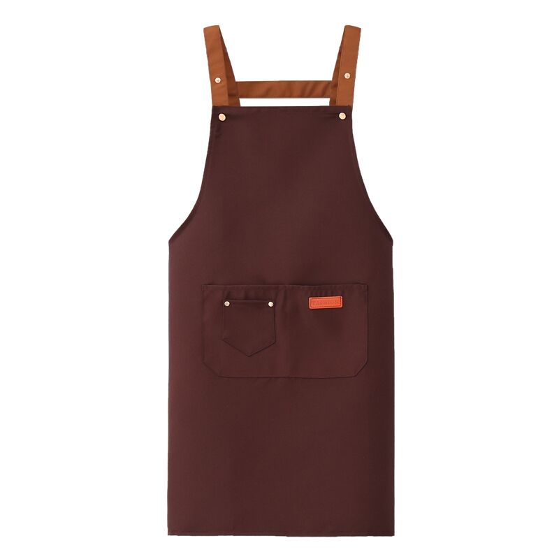 Custom Aprons Logo Polyester Cotton Fabric Kitchen Cleaning Chef Cooking Restaurant Apron for Adult
