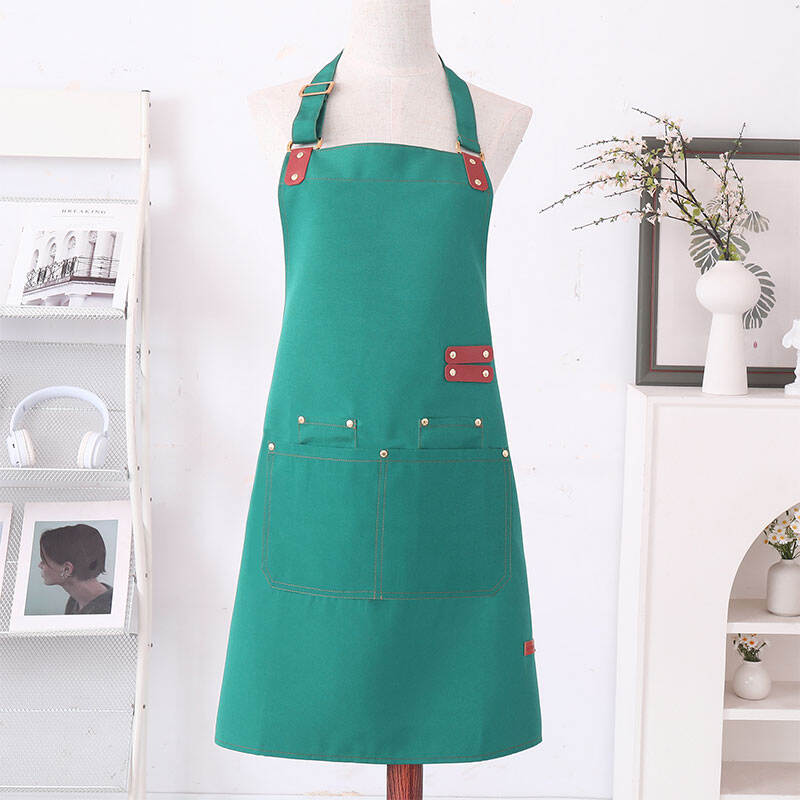 Home Cleaning Products Custom Logo Waterproof Canvas Adult Kitchen Cleaning Cooking Restaurant Chef Apron