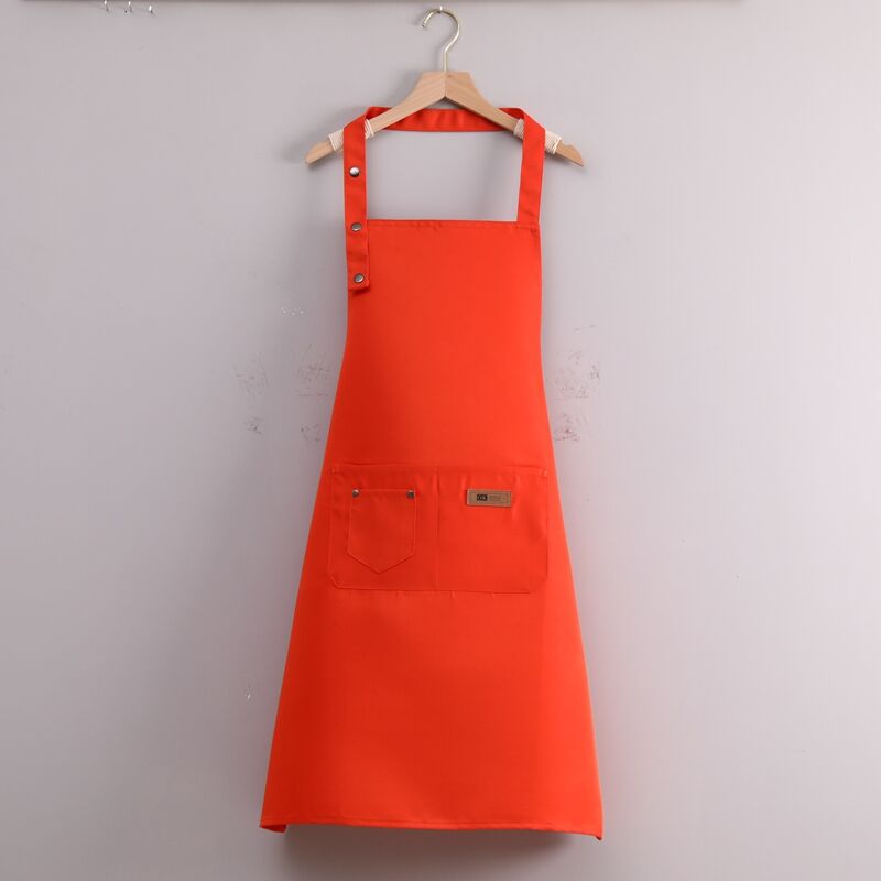 Individuálně potisknutá zástěra s logem, 100% polyesterová uniformní kuchyňská zástěra pro kuchaře, pro techniky v oboru nehtů, salóny, kadeřníky, holiče a číšnice