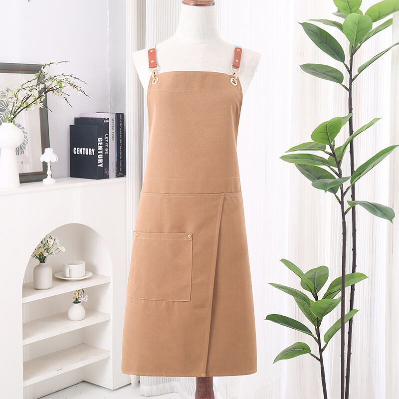 Custom Print Kitchen Cook Apron Chef Sublimation Waterproof Logo Adult Canvas Apron
