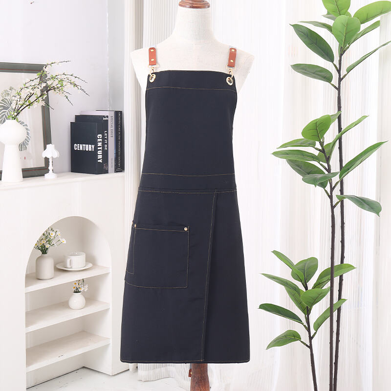 Custom Print Kitchen Cook Apron Chef Sublimation Waterproof Logo Adult Canvas Apron