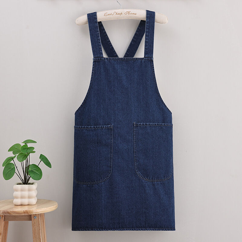 Fornitur ta' Pakkett Ġewwa għall-Apron ta' Denim Premium