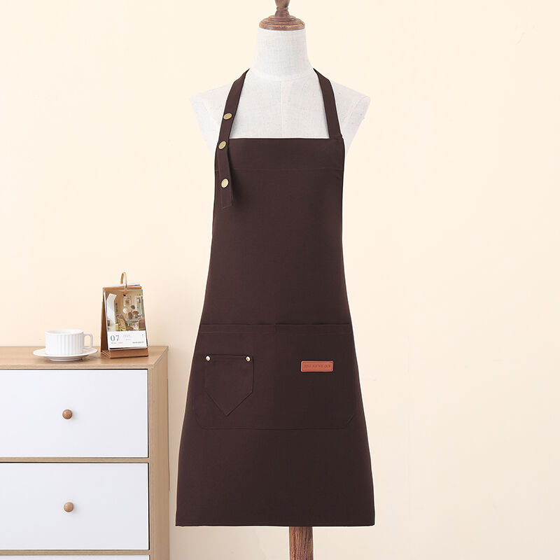 Cooking Custom Canvas Chef Restaurant Waiter Aprons Holiday Basic Bib Cheap Organic Painting Kitchen Apron