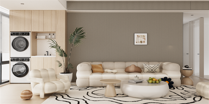 Home living room scene