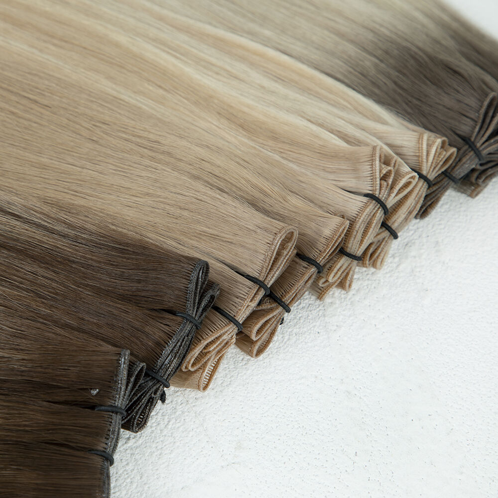 How to maintain weft hair extensions to ensure a long-lasting and healthy shine?