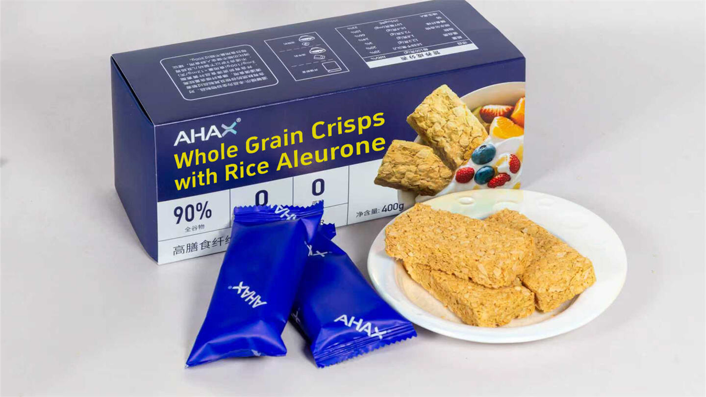 Whole Grain Crisps with Rice Aleurone