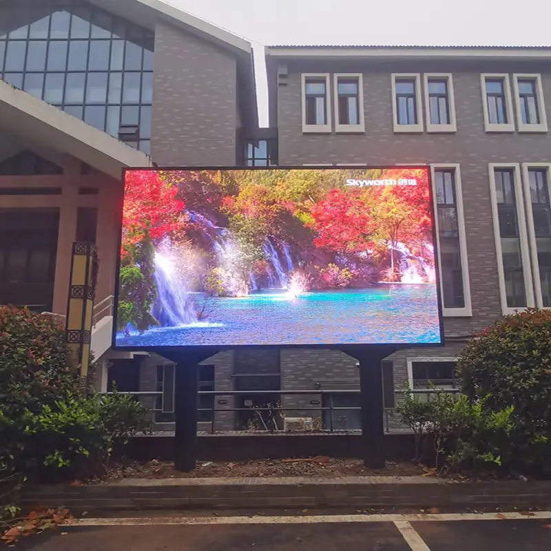 Tasirli vizual ko'rinishlar uchun yigitsoch LED videostonlar