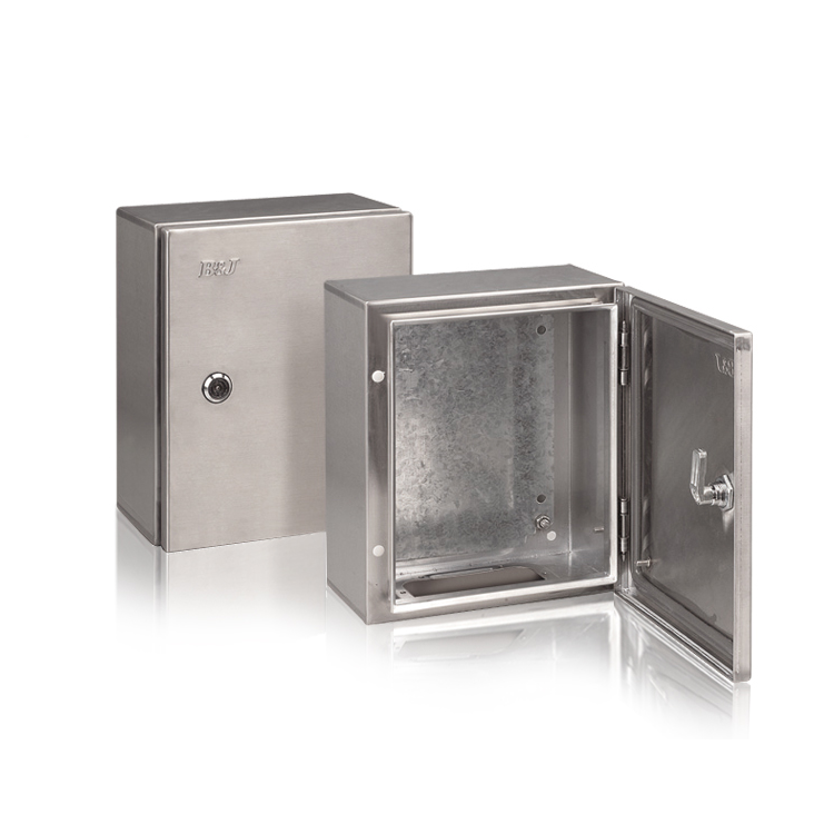 Wall Mount Enclosure Waterproof Outdoor IP66 Stainless Steel Panel Box