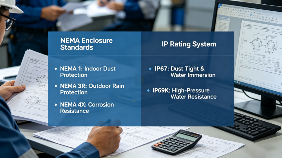 Розшифрування класифікацій NEMA та IP