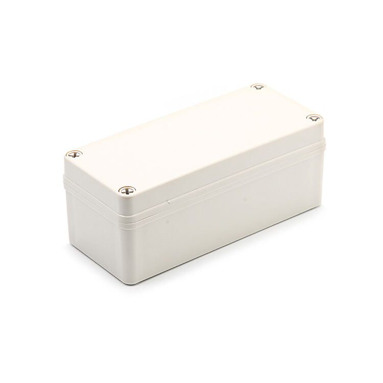  IP67 Project Box Waterproof Junction Box Outdoor Electrical Enclosure Weatherproof ABS Plastic Grey Cover