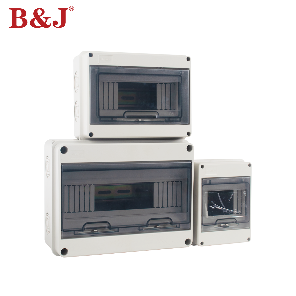  ABS Plastic Electrical Distribution Box Waterproof HT