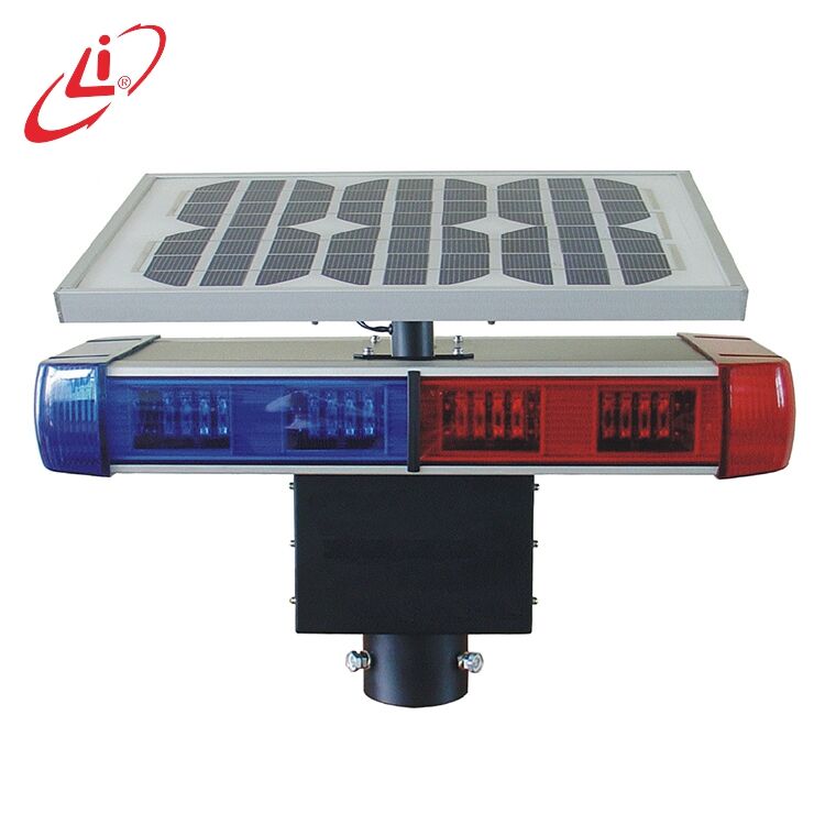 Solar Powered Traffic Warning Light