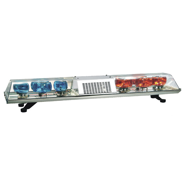 Trapeziform PC Halogen Rotating Light Lightbar