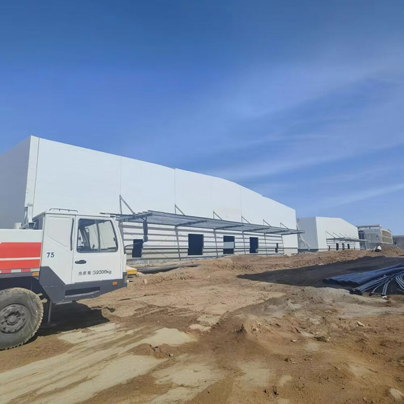 Expansive Custom Hangar Industriel Bodega Warehouse in France Steel Buildings