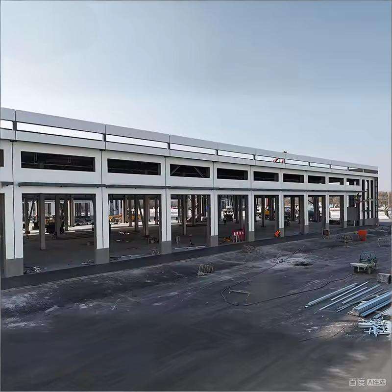 Structural Steel Prefab Industrial House Construction Building Workshop Warehouse Prefabricated Steel Structure