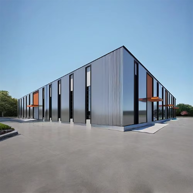 High-Capacity Prefabricated Steel Workshop Building Structure Warehouse Frame Steel Building